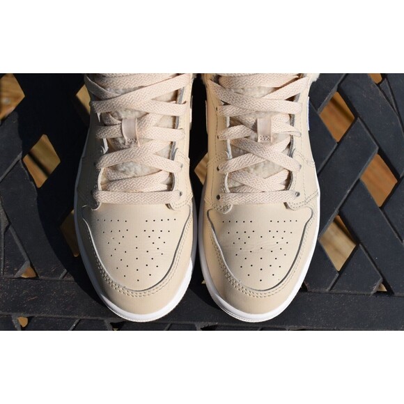 Nike Air Jordan 1 Mid Utility PS \'Fleece\' 2021  DO2208-264  Youth Size 3Y